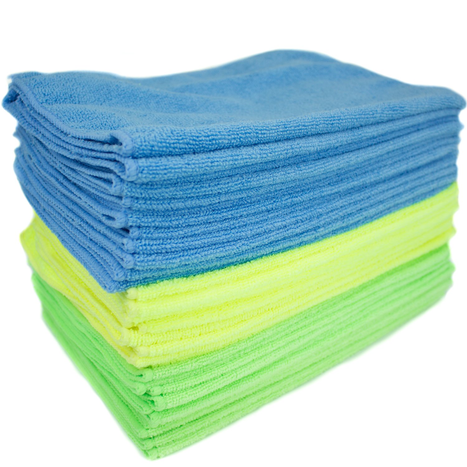 Zwipes Microfiber Cleaning Cloths 36 Pack Assorted Color