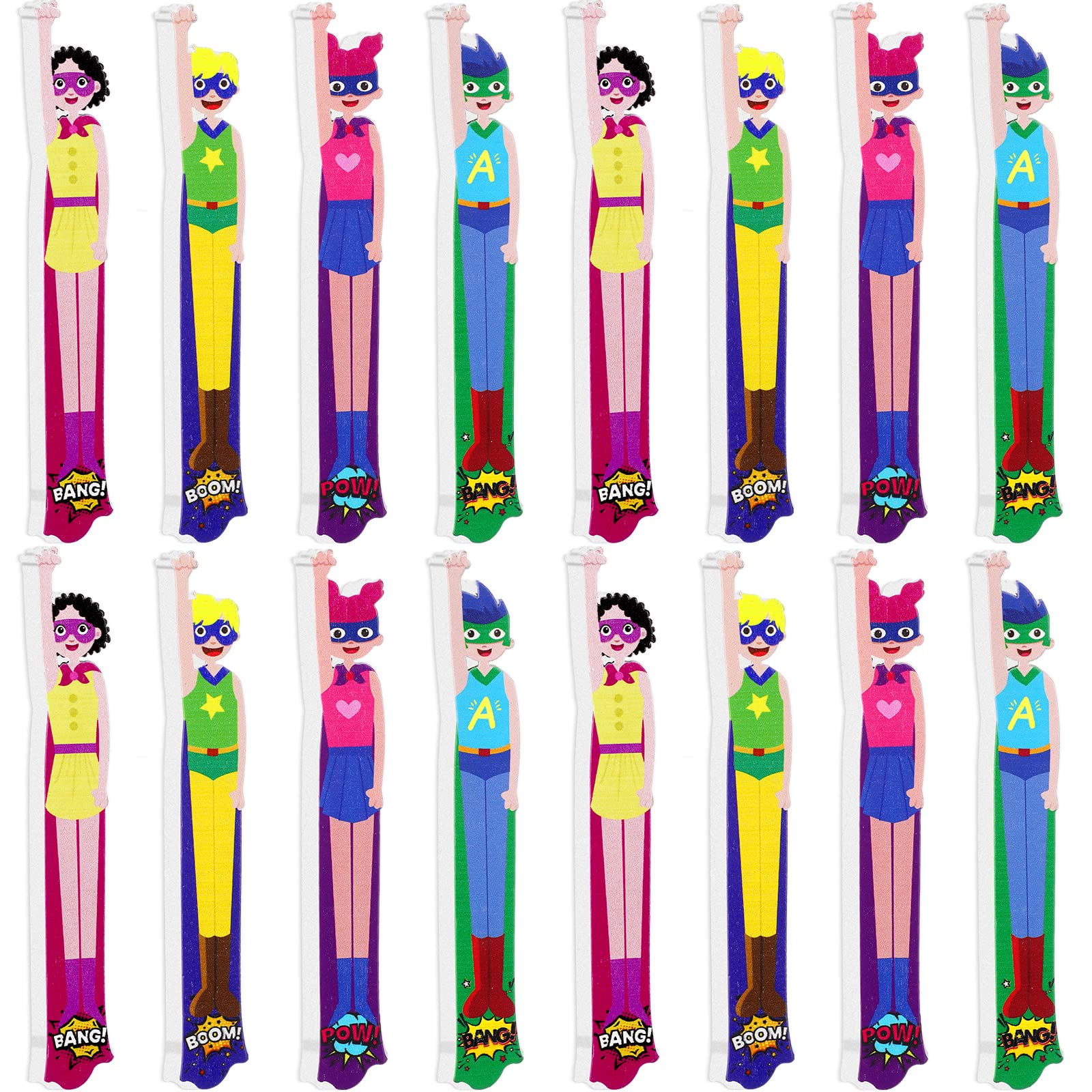 Junkin 32 Pieces Writing Tools Spacers for Writing Handwriting Spacer Tool Classroom Management Tools for Students to Learn Proper Word Spacing(Hero)