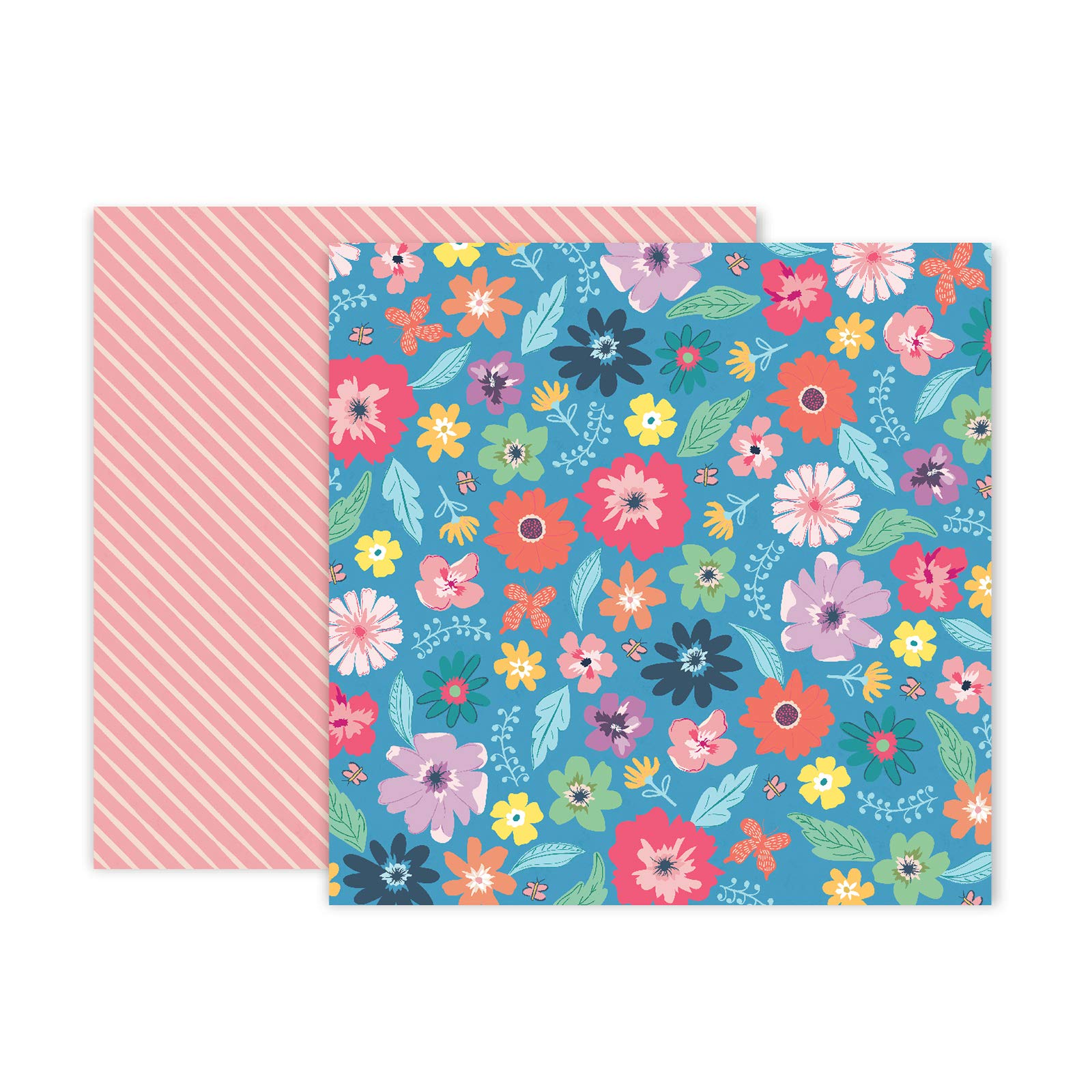 American Crafts Paige Evans Whimsical Double-Sided Cardstock 12"X12"-#14