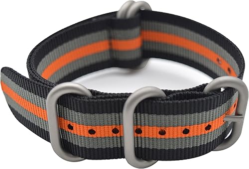 ArtStyle Correa para reloj de nylon colorida con hebilla pulida resistente