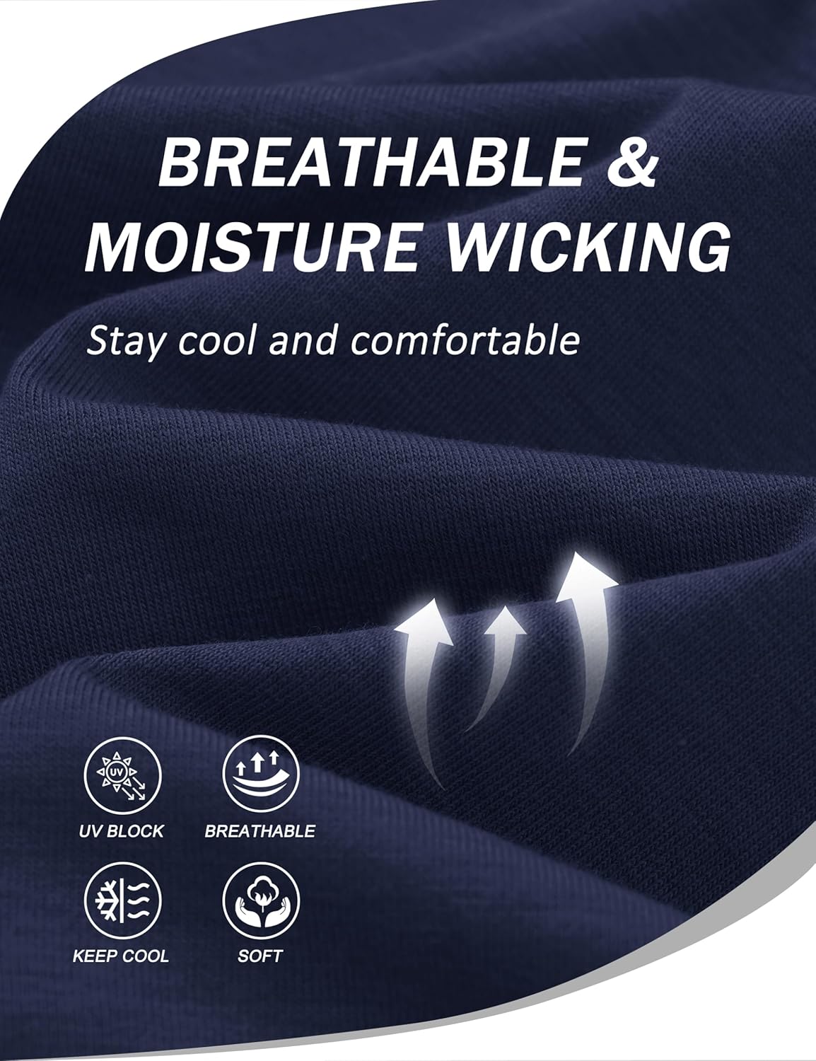 MAGCOMSEN Men‘s UPF 50+ Sleeveless Hoodie Sun Protection Cooling Muscle Tank Top for Workout Gym Fitness - Image 5