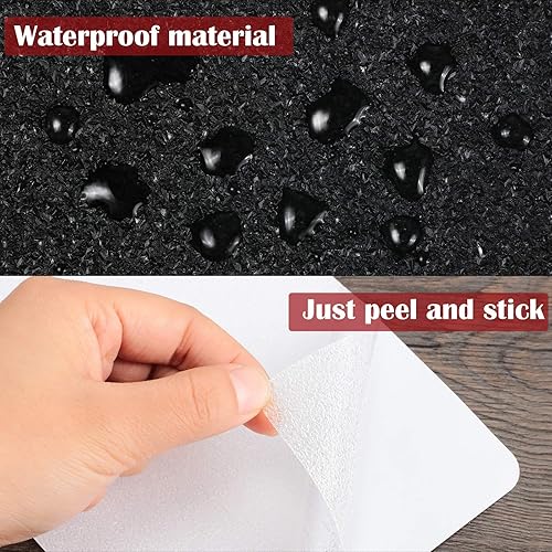 Miniatura 7 de Zonon Adhesivos de silicona para teléfono, 4 almohadillas antideslizantes texturizadas para teléfonos, tabletas, computadoras y juegos (transparente)