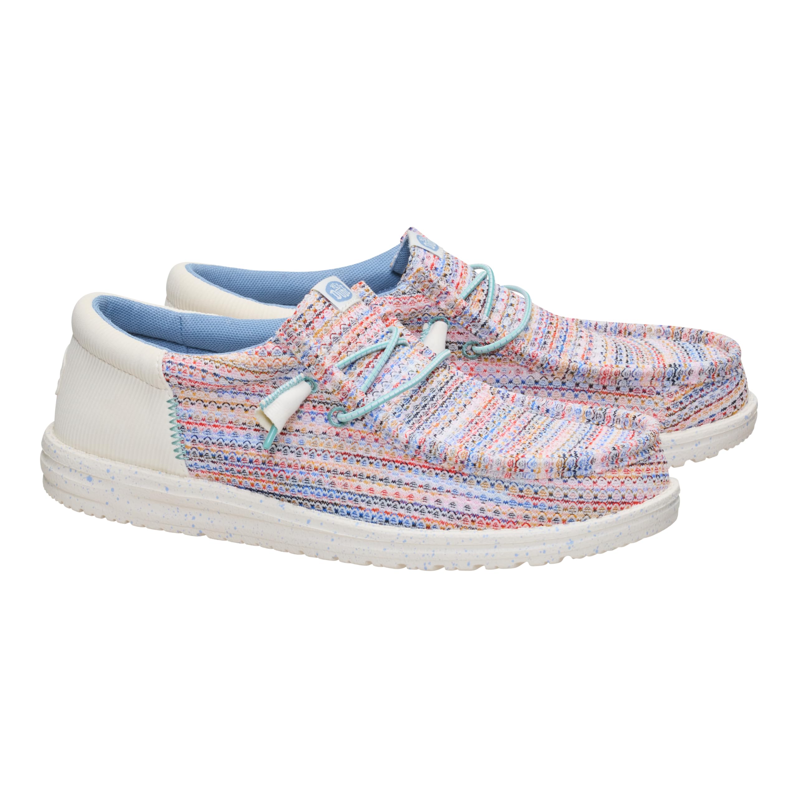 HEYDUDE Wally Funk Multi Mesh Slip On - Zapatos ligeros para hombre con ajuste flexible y transpirable