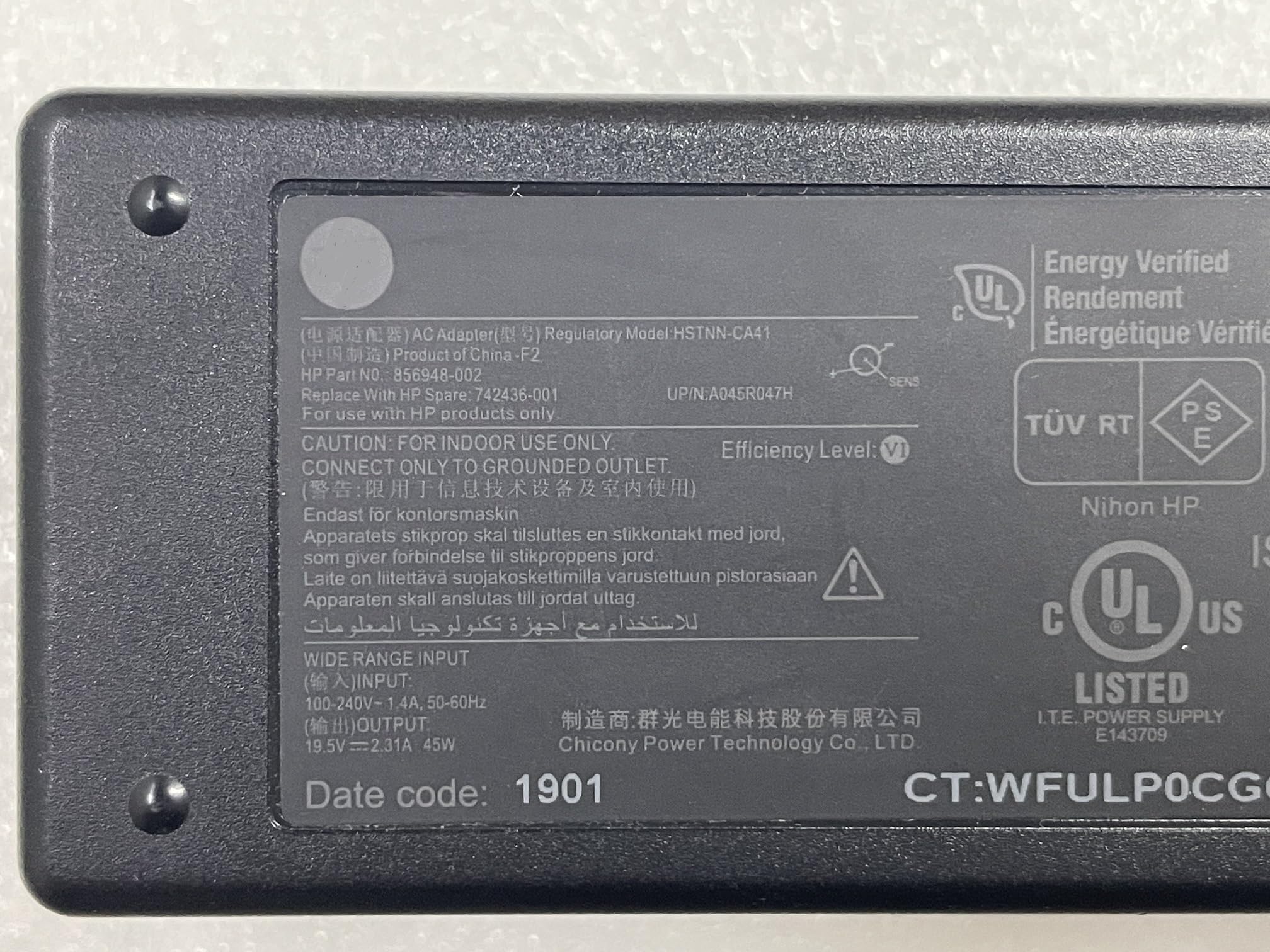 Amazon.co.jp: HSTNN-CA41/HSTNN-CA51など 45W 19.5V-2.31A 代替for