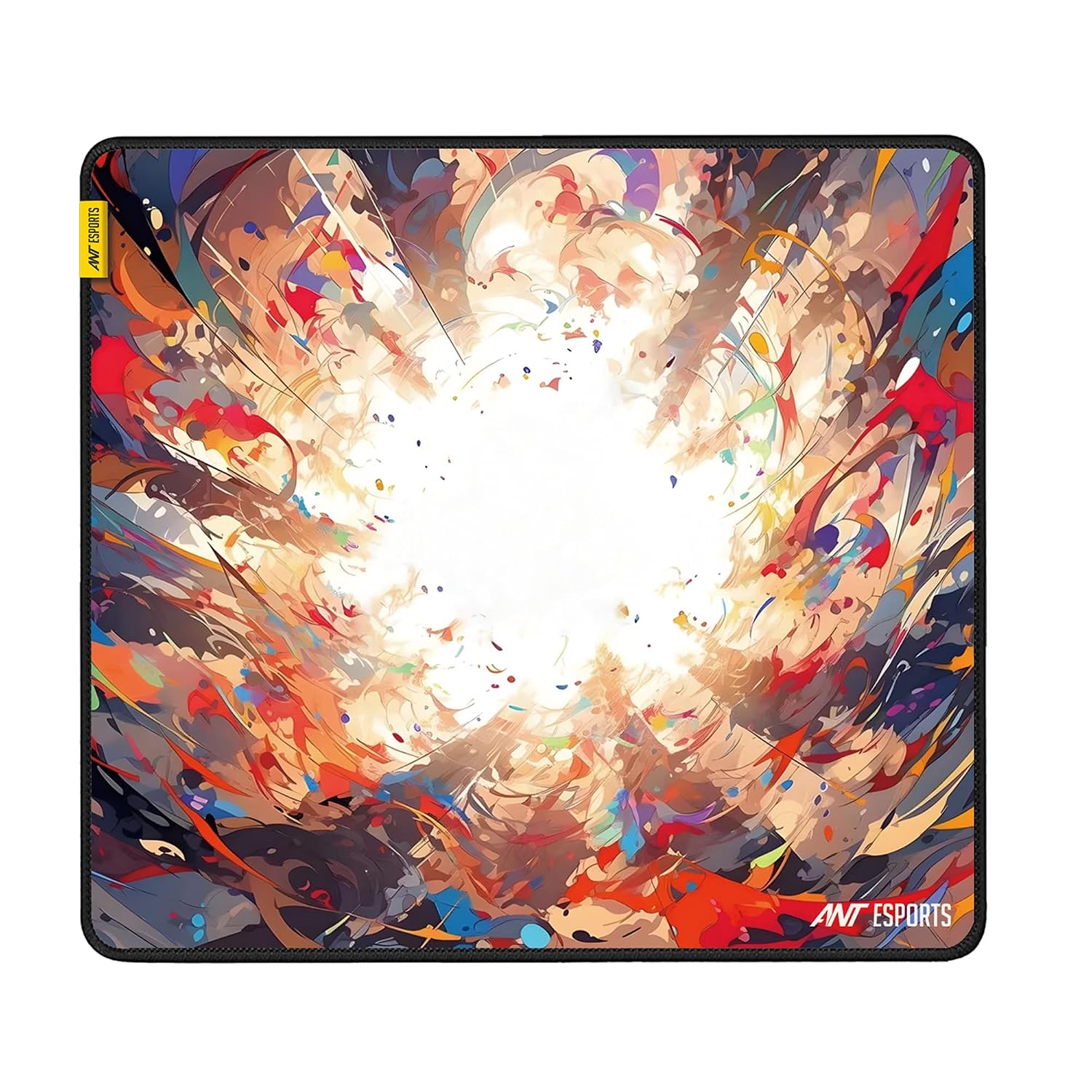 Ant Esports Volcano Unique Square Mousepad (450*400*3MM) Gaming Mousepad Extended Mouse Mat for Mouse with Stitched Edges ...
