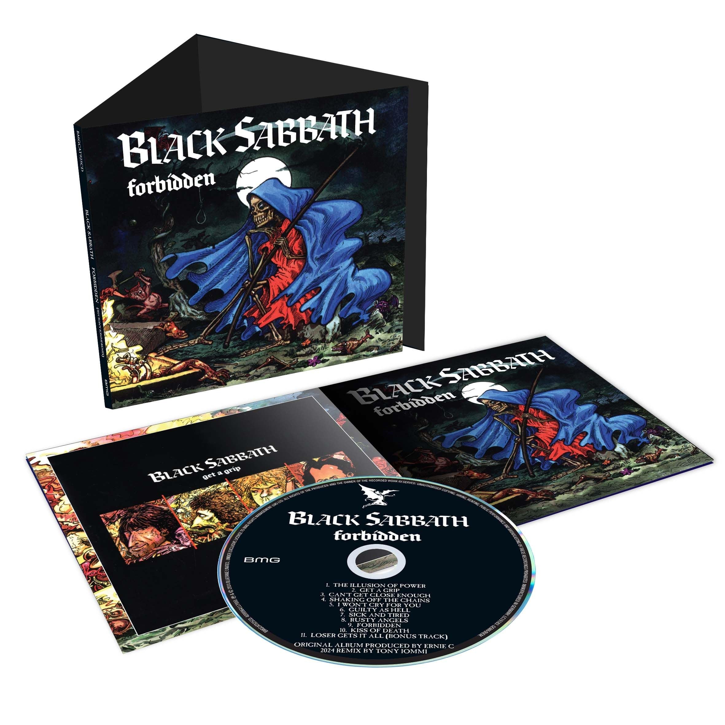 Black Sabbath - Forbidden (2024 Tony Iommi Remix) NEW CD (sealed)