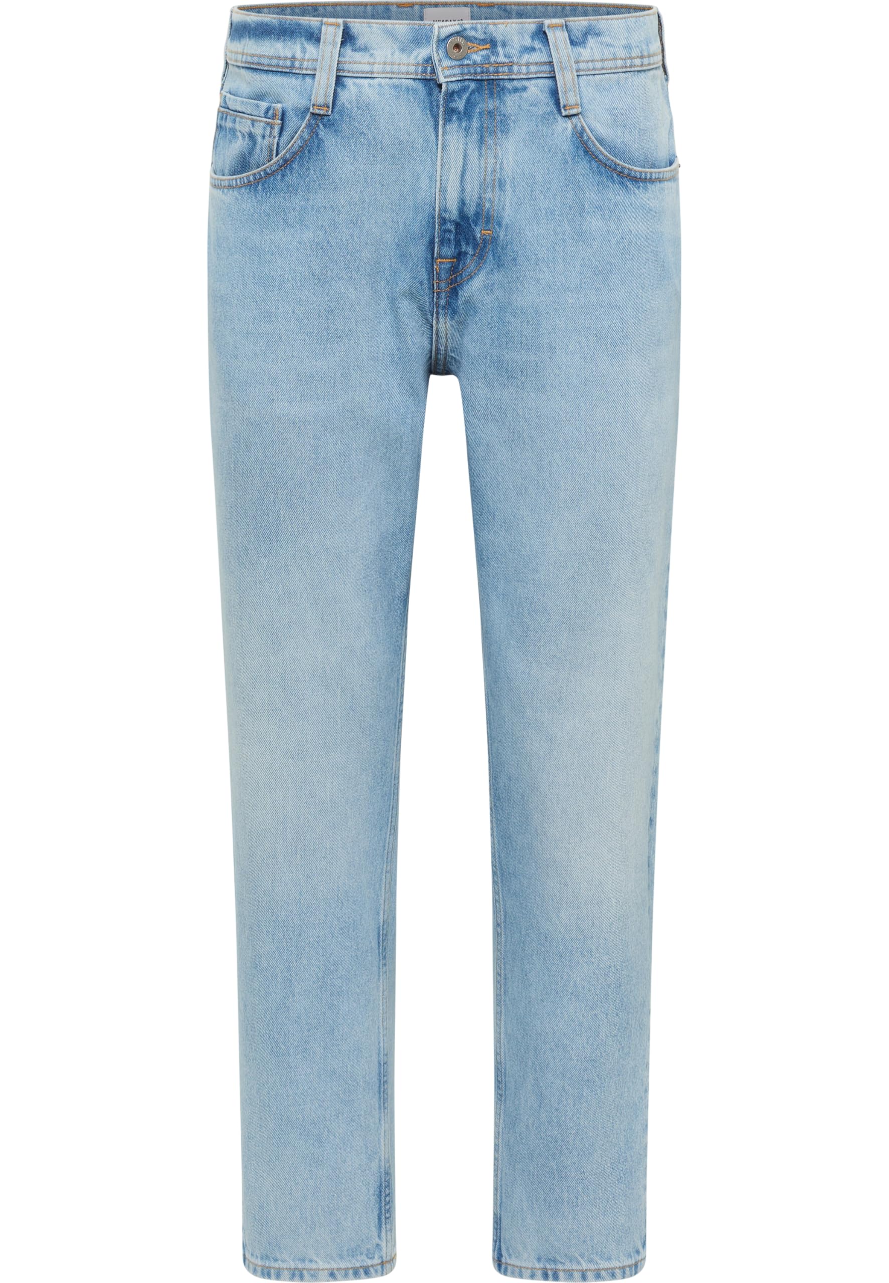 MUSTANG Men's Style Denver Tapered Jeans, Light Blue 211, 31 W/30 L