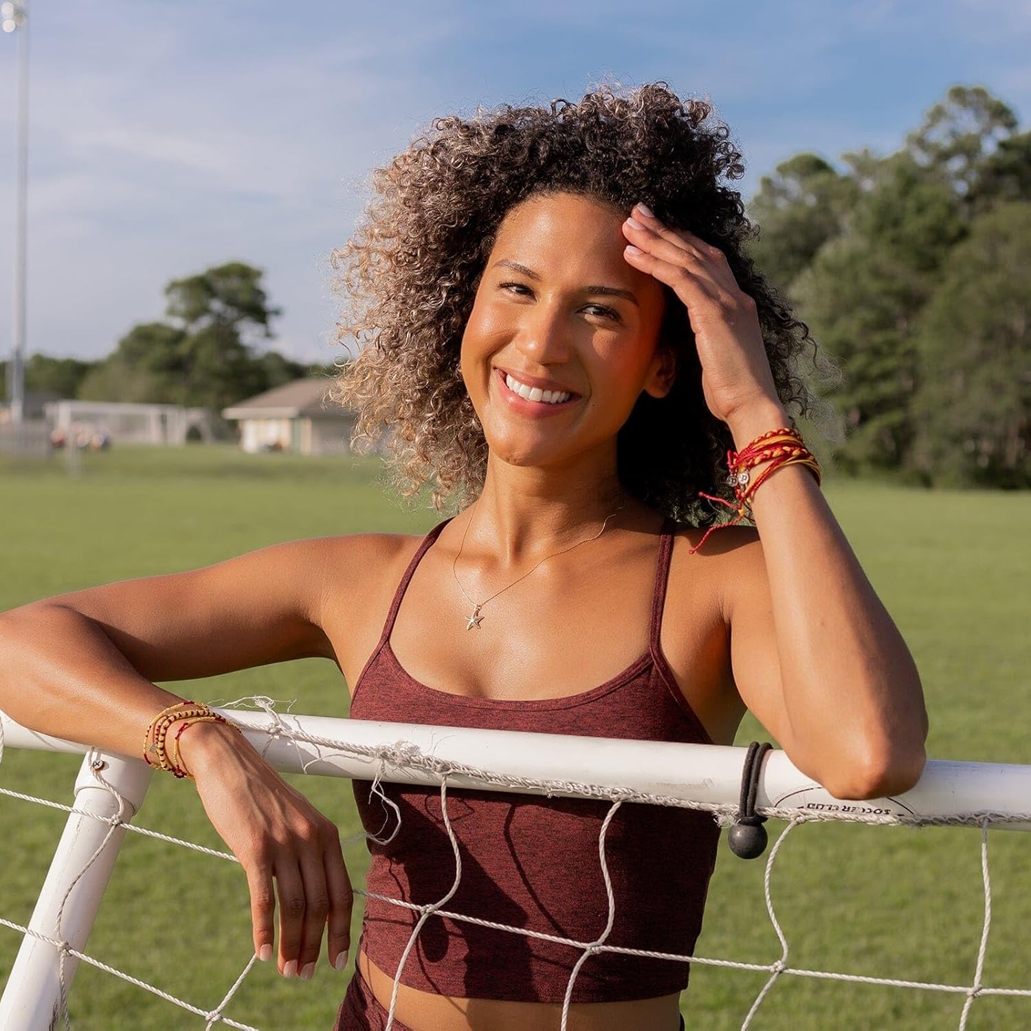 Pura Vida Bracelet Braided Stackable Bracelet for Women, One Size, Red & Yellow - Image 8