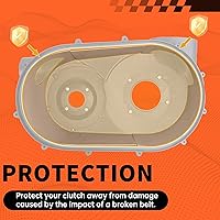 Vista 7 de ECOTRIC Protector de cinturón X3 compatible con Can-Am Maverick X3 2017-2023, protector de cinturón de protección interior, cubierta de embrague