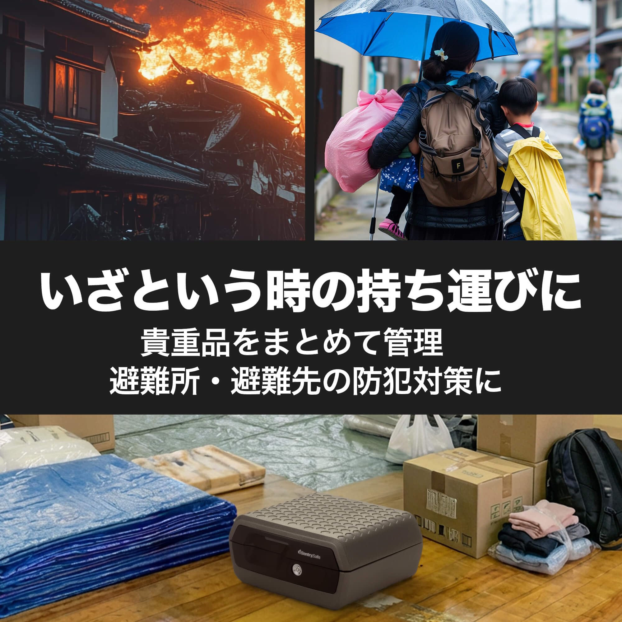 Amazon.co.jp: SENTRY(セントリー): ポータブル耐火金庫