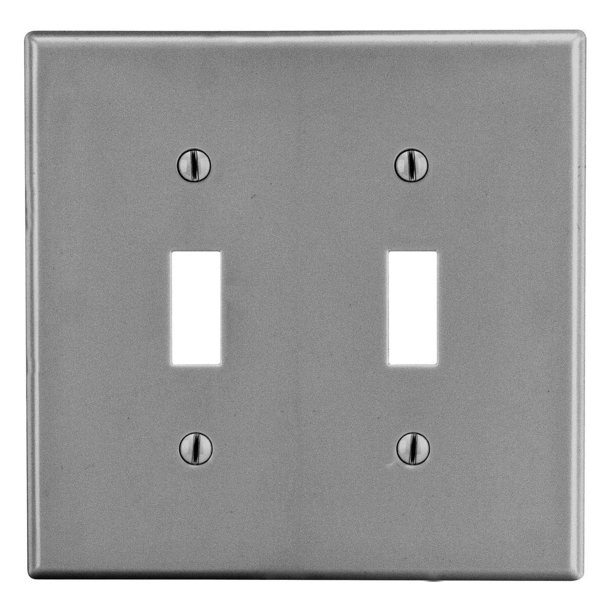 Bryant ElectricP2GY Wallplate, Standard Size, Gray