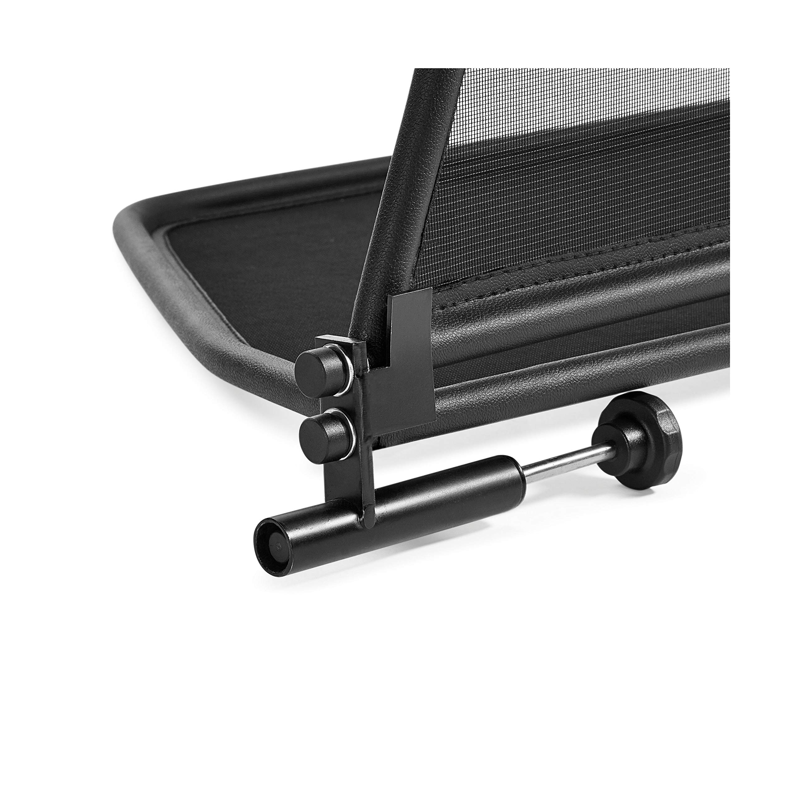 Cabrio Windschott Windabweiser für BMW 3er E46 Cabrio Schwarz Clip-on 2000-2007
