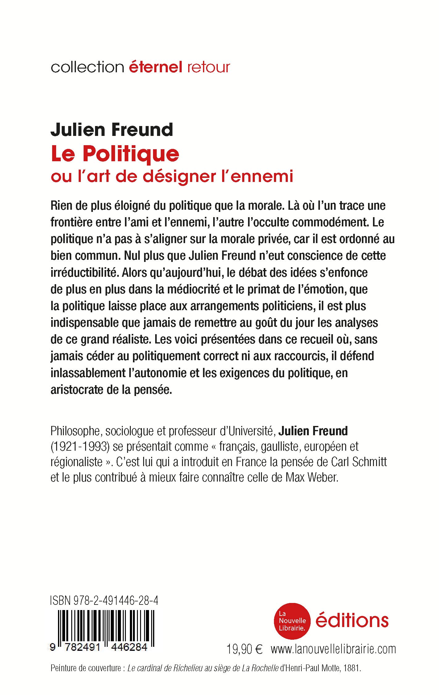 Le Politique ou l'art de désigner l'ennemi