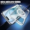 Ehr. iPhone 15 Compatible Camera Protected Rigid Yellowproof Crystal Transparent Case with Magsafe Wireless Charging Feature (Transparent, iPhone 15)