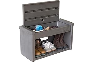 Step2 Outdoor Shoe Rack Waterproof: Lakewood Boot Bench