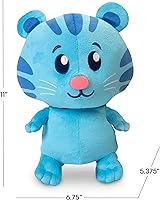 Vista 6 de JAKKS Pacific Peluche de Tigey de Daniel Tiger con sonido de 10.5 pulgadas de alto. Exclusivo de Yaxa