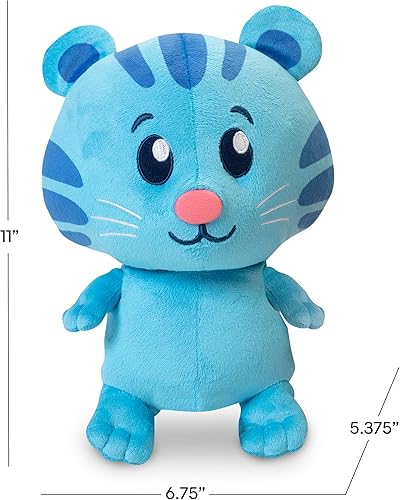 Miniatura 6 de JAKKS Pacific Peluche de Tigey de Daniel Tiger con sonido de 10.5 pulgadas de alto. Exclusivo de Yaxa