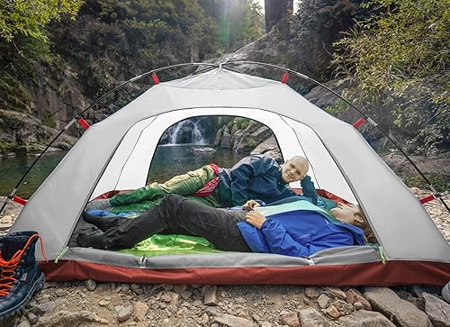 Miniatura 8 de KAZOO Tienda de campaña para 24 personas al aire libre impermeable para la familia, tiendas grandes para 24 personas, fácil instalación, tienda de