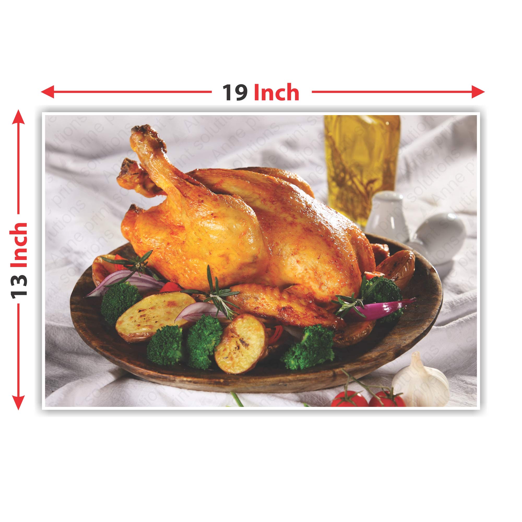 Anne Print Solutions® Chicken Poster (Without Frame) for