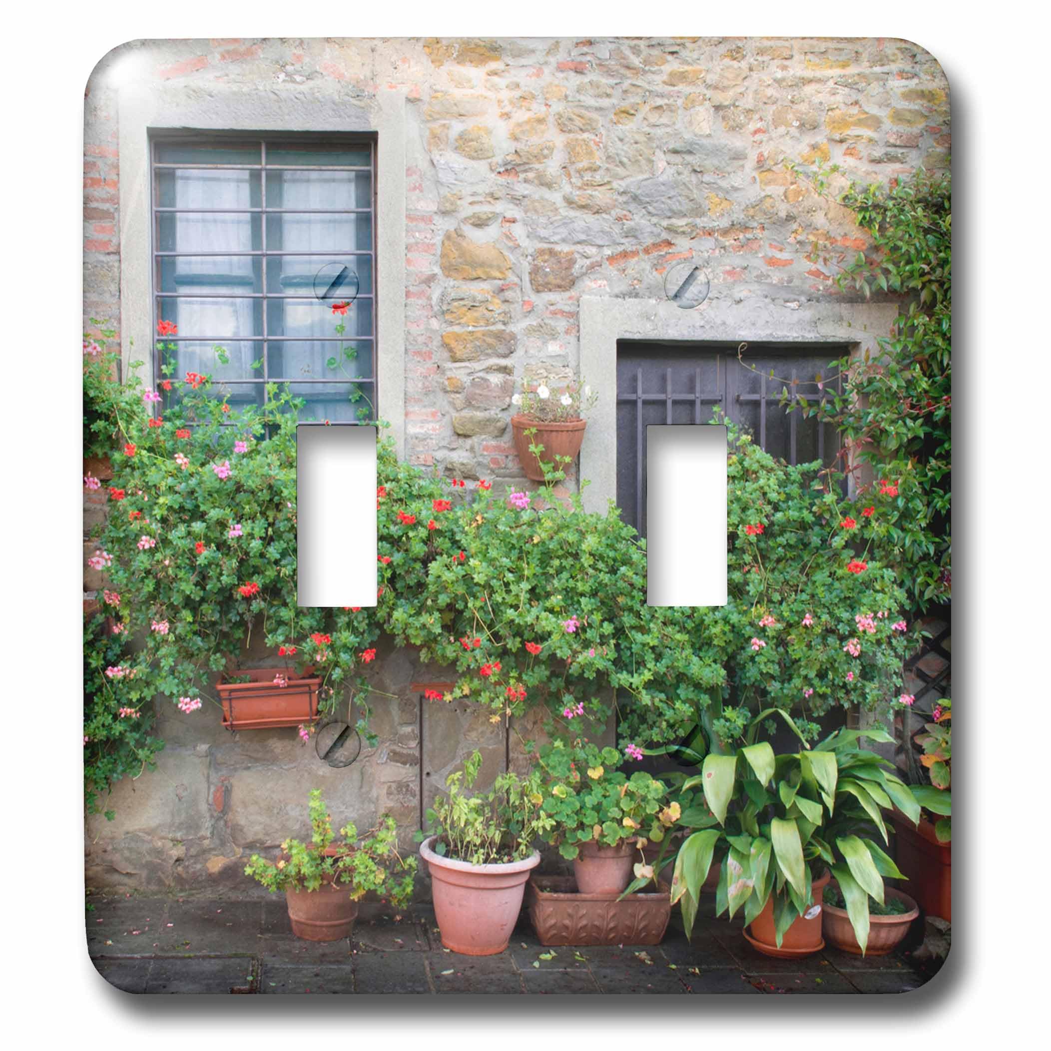 Interrupteur à bascule double Italie Volpaia décoration murale durable