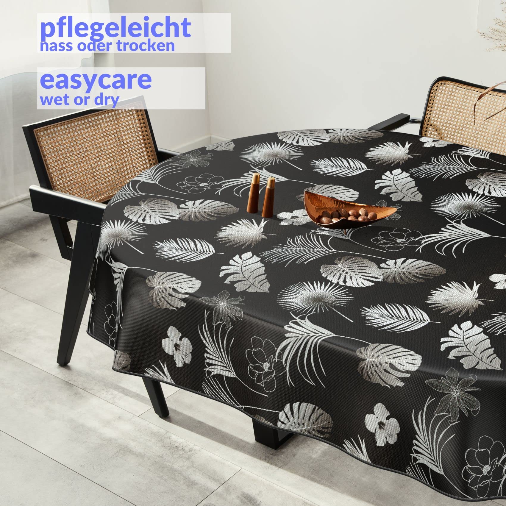 SJZG-Nappe En Toile Cirée Lavable, Rectangulaire, Ronde, Ovale