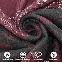 Vista 86 de Poncho chal para mujer, suéteres suaves y cálidos para mujer, parte delantera abierta, poncho de viaje para otoño, invierno y primavera