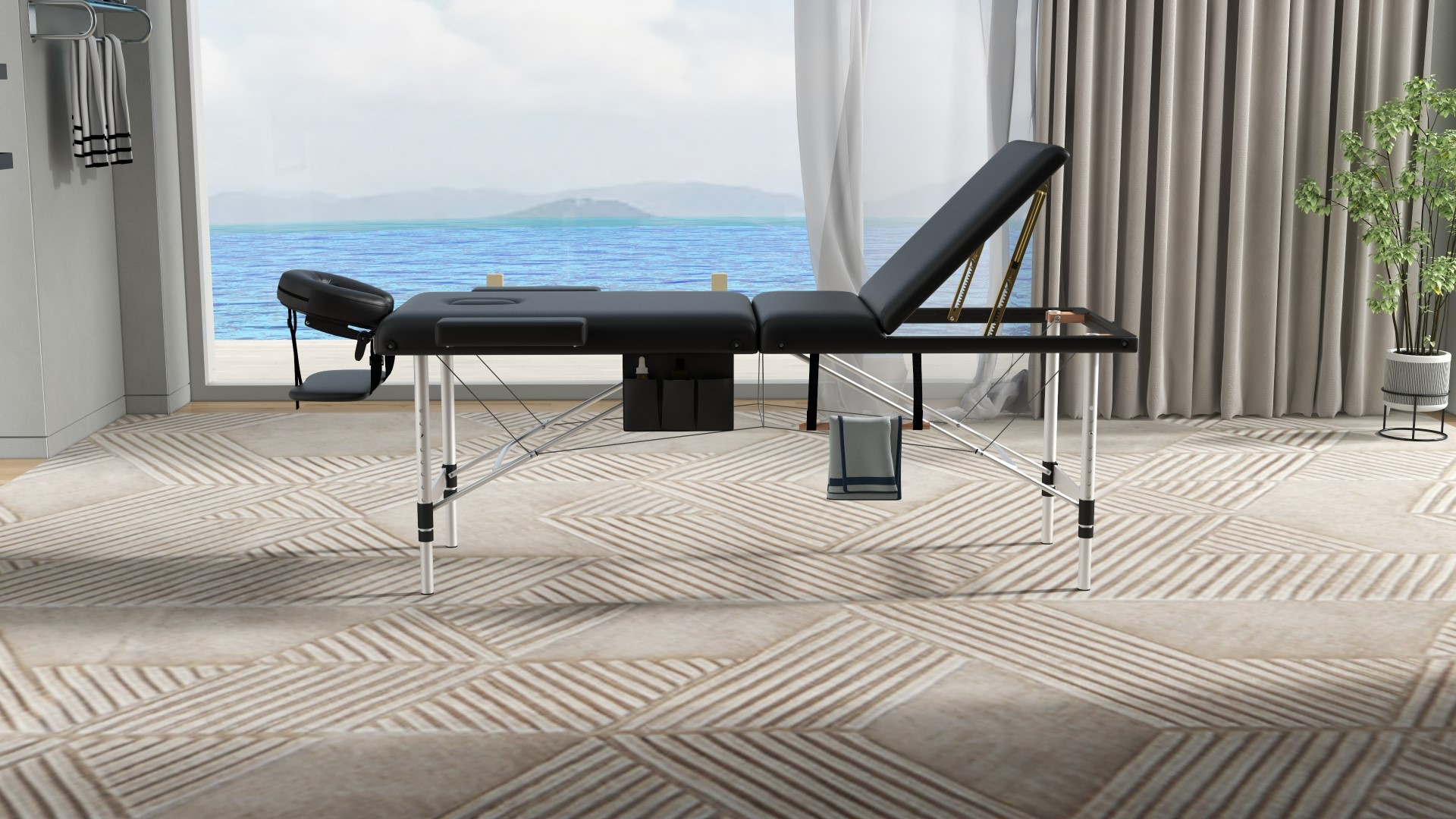 Amazon.com: ABET Massage Table, 3 Fold Portable Professional Lash