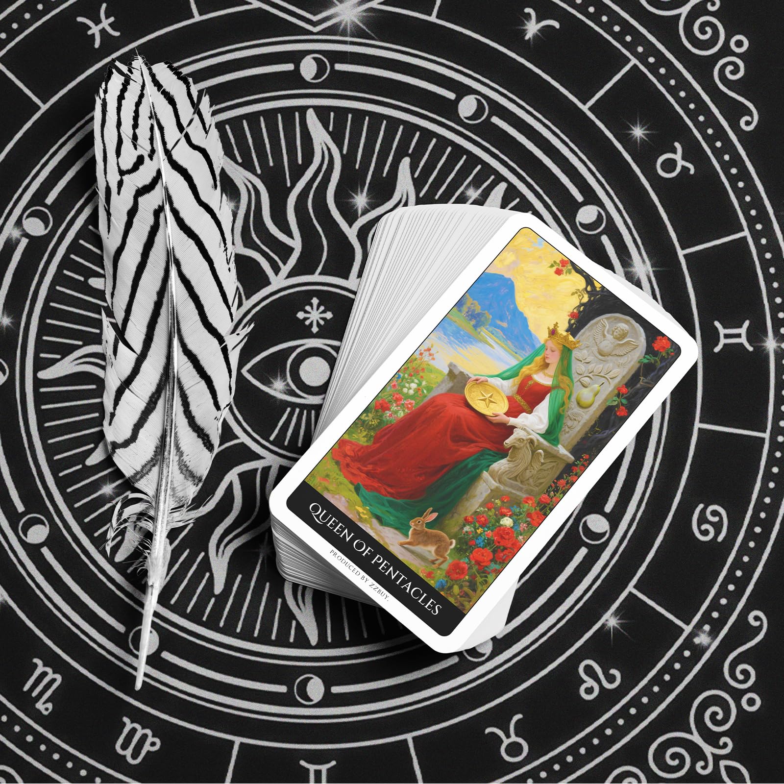 ZZBUY Tarot Cards for Beginners, 78 Classic Waite System Tarot