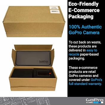 GoPro Hero12 Black E-Commerce Package - Waterproof Action Camera with 5.3K60 Ultra HD Video, 27MP Photos, HDR, 1/1.9 Image Sensor, Live Streaming, Webcam, Stabilization