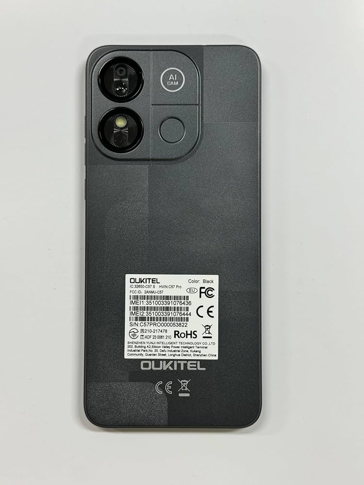 OUKITEL C57 PRO Unlocked Cell Phone Android 14 Phone Unlocked 16GB