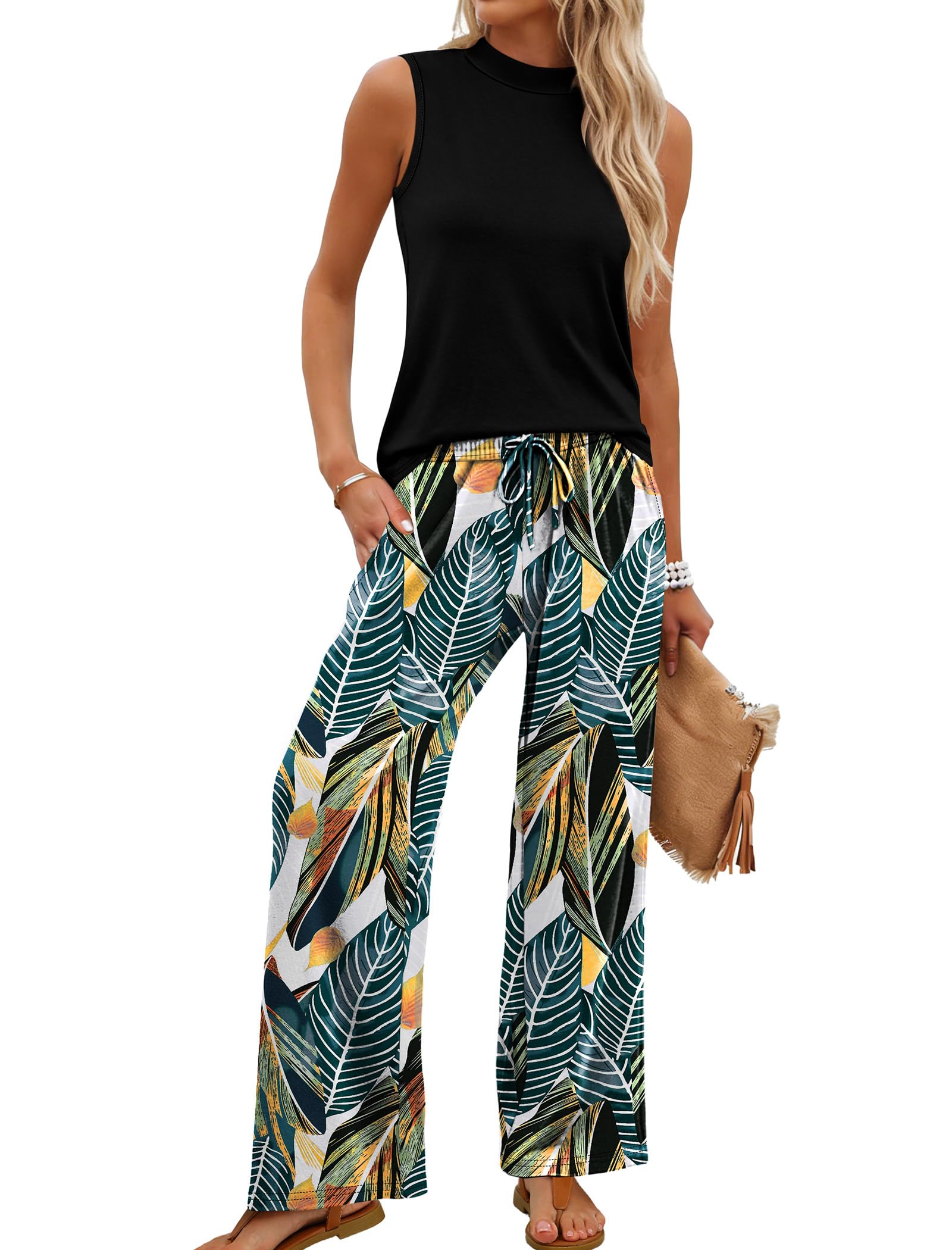 WIHOLL Two Piece Set for Women