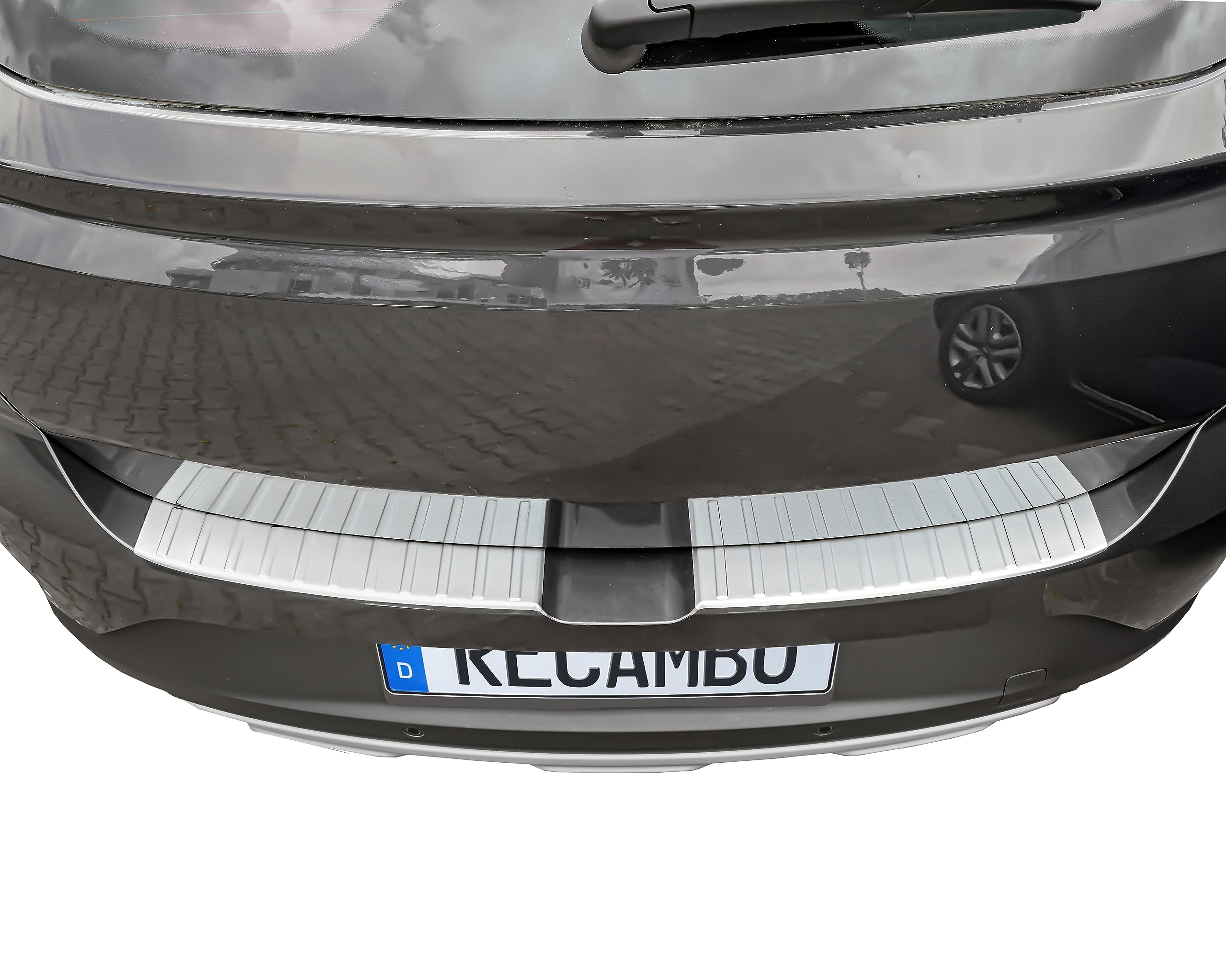 Bumperbeschermer Roestvrij Staal RECAMBO Roestvrijstalen Bumperbeschermer Voor Renault Austral (vanaf 2022) – Beschermt Tegen Krassen En Geeft Je Auto Een Chique Look RECAMBO Bumper Cover