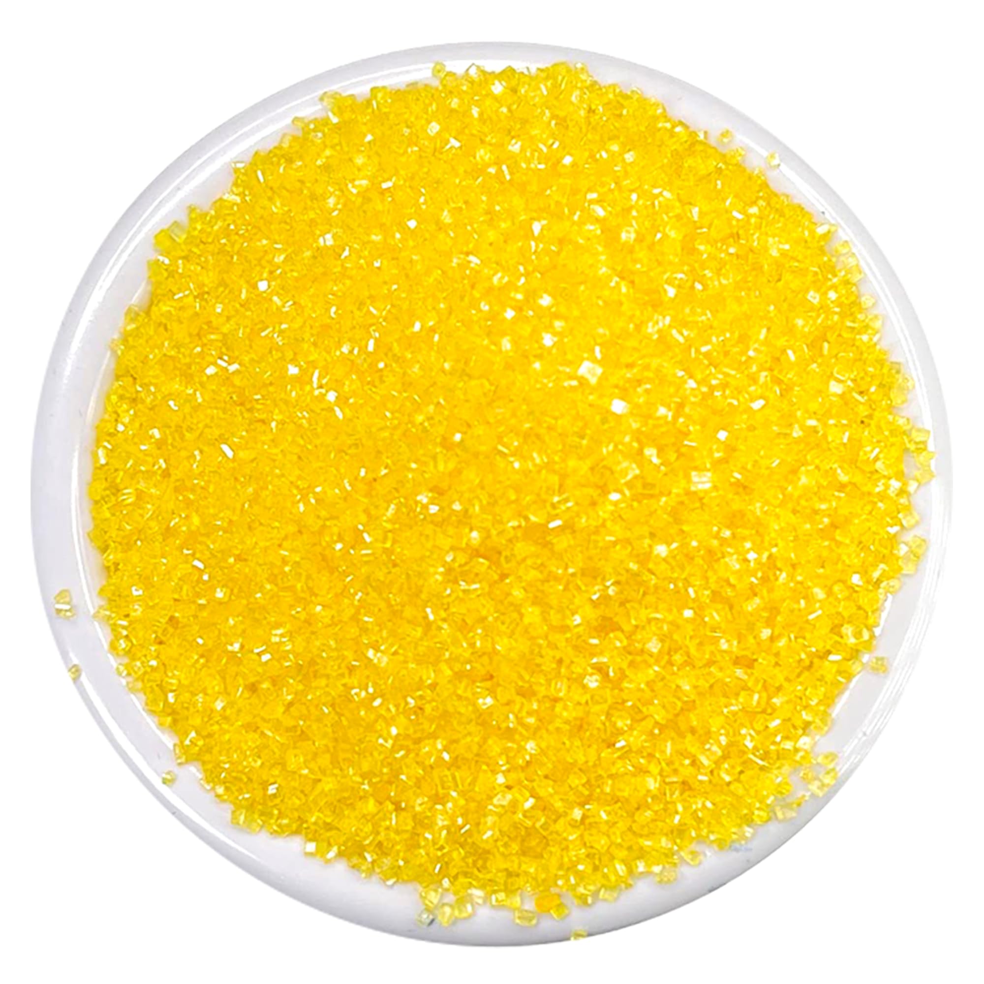 Ultimate Baker - Sanding Sugar, Yellow - Vibrant, Naturally Colored Baking & Decorating Sugar, Perfect for Sprinkling on Cakes, Desserts & Ice Cream,