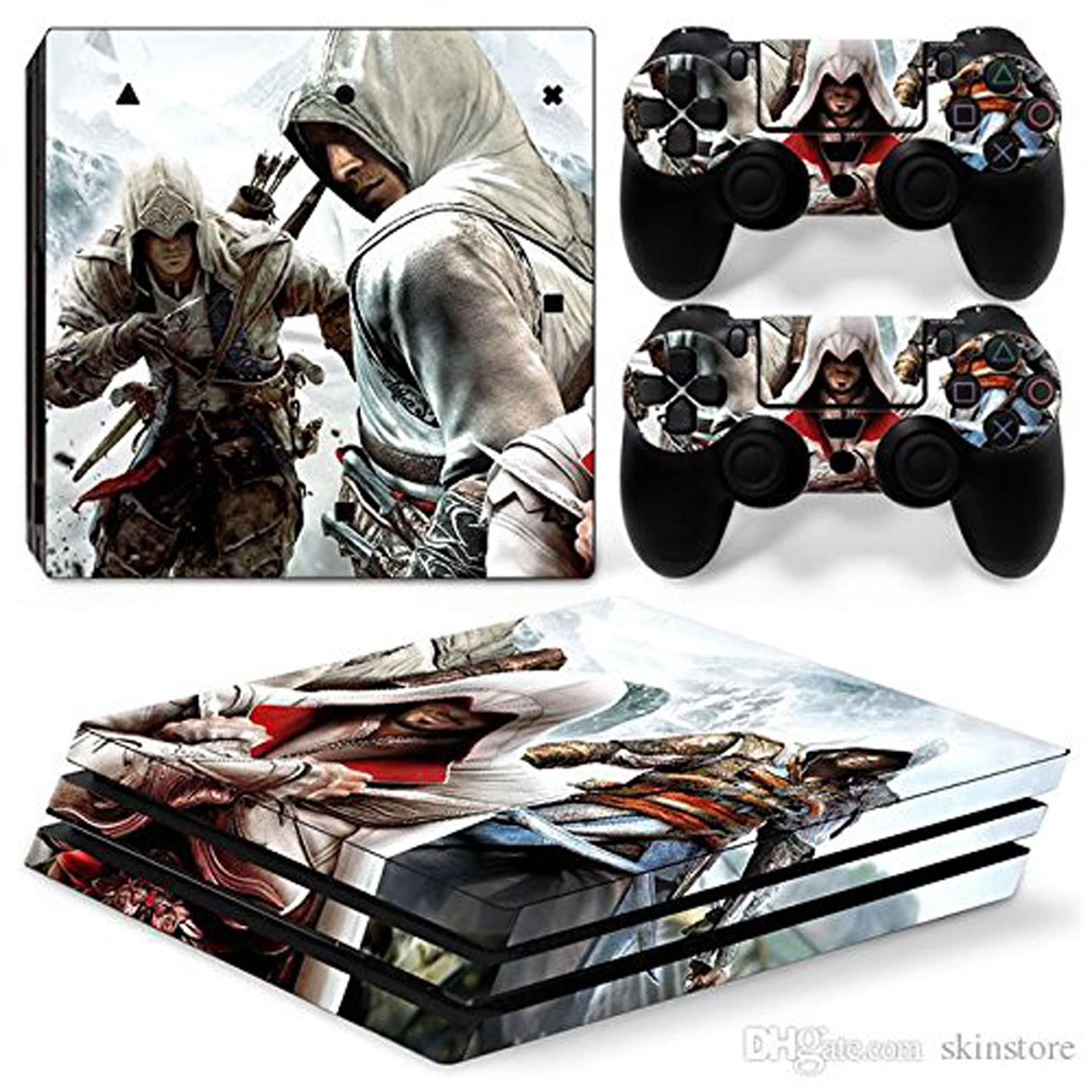 Elton Assassins Creed Theme 3M Skin Sticker Cover for PS4 Pro Console and Controllers [video game] (B078XF4PQY) Amazon Price History, Amazon Price Tracker