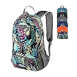 WATERFLY Small Lightweight Packable Backpack: 20l Ultra Light Foldable Travel Hiking Camping Daypack Day Pack for Man Woman