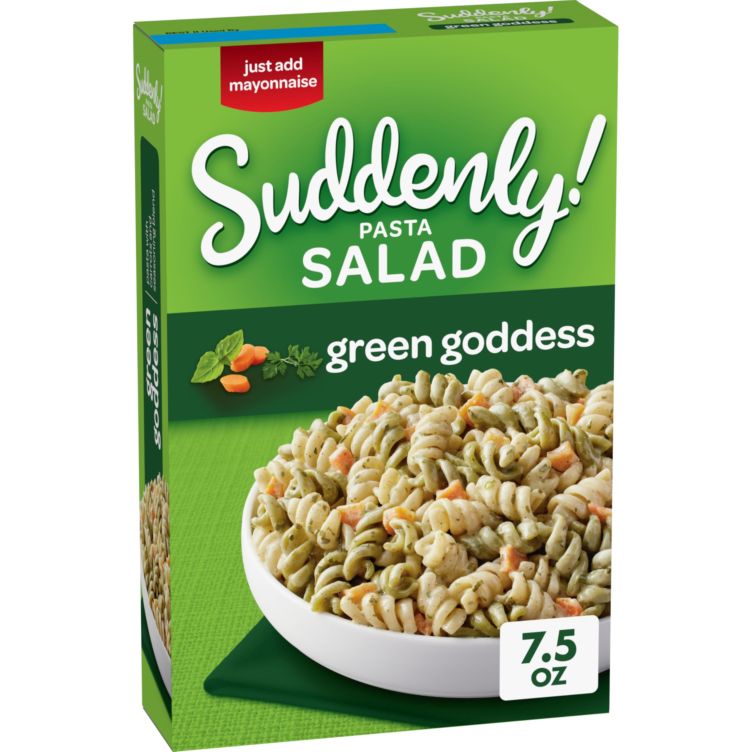 Suddenly Salad Pasta Green Goddess - 7.5 Oz 12 Pack