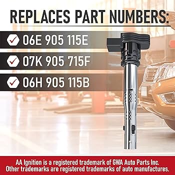 Amazon.com: Ignition Coil - Replaces 07K905715F, 06H 905