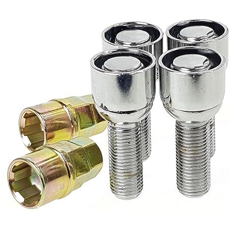 C Carbonado Felgenschloss Radschraube 35 Mm Kugelbund Anti Diebstahl Kugel M14x1 5 Kompatibel Mit Audi Mercedes Porsche Vw Amazon De Auto Motorrad