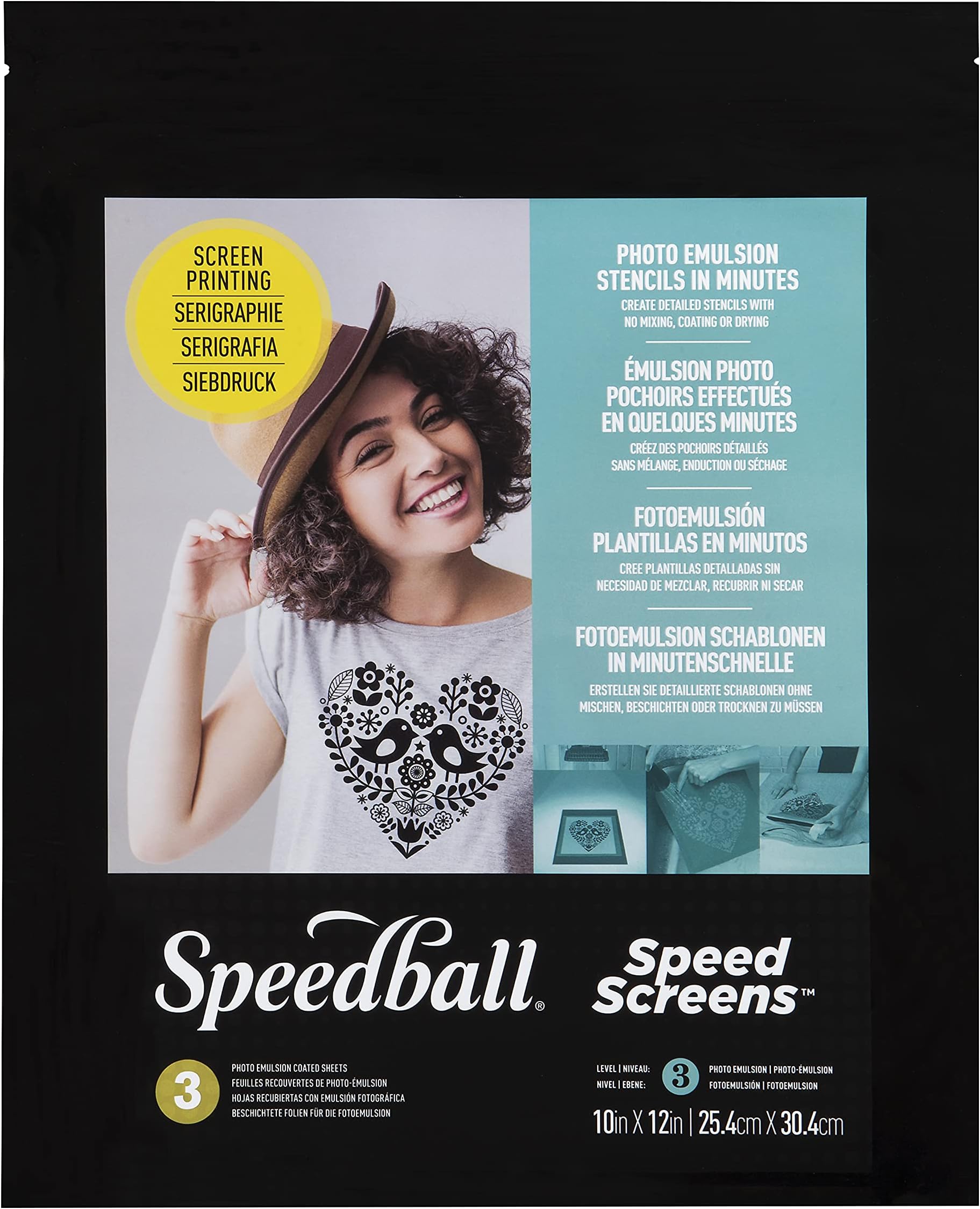 Speedball Speed Screens for T-Shirt Printmaking