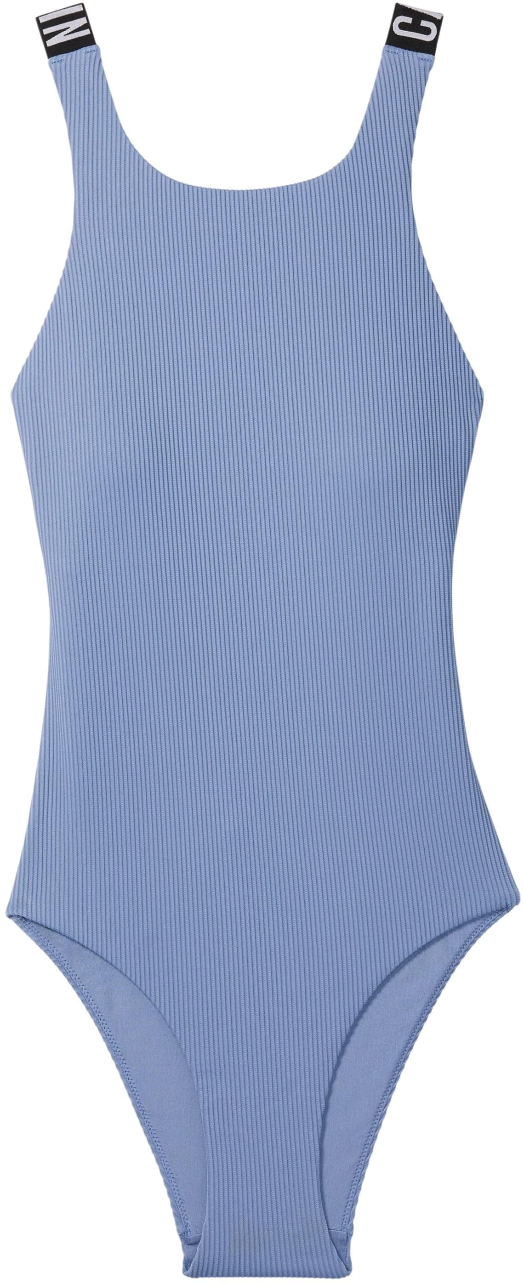 Calvin Klein Scoop Back One Piece Lv00q61210 Trajes de baño Mujer (Pack de 1)