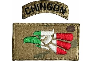 Mexico Eagle Patch and Chingon Tap Patch - Funny Tactical Military Morale...