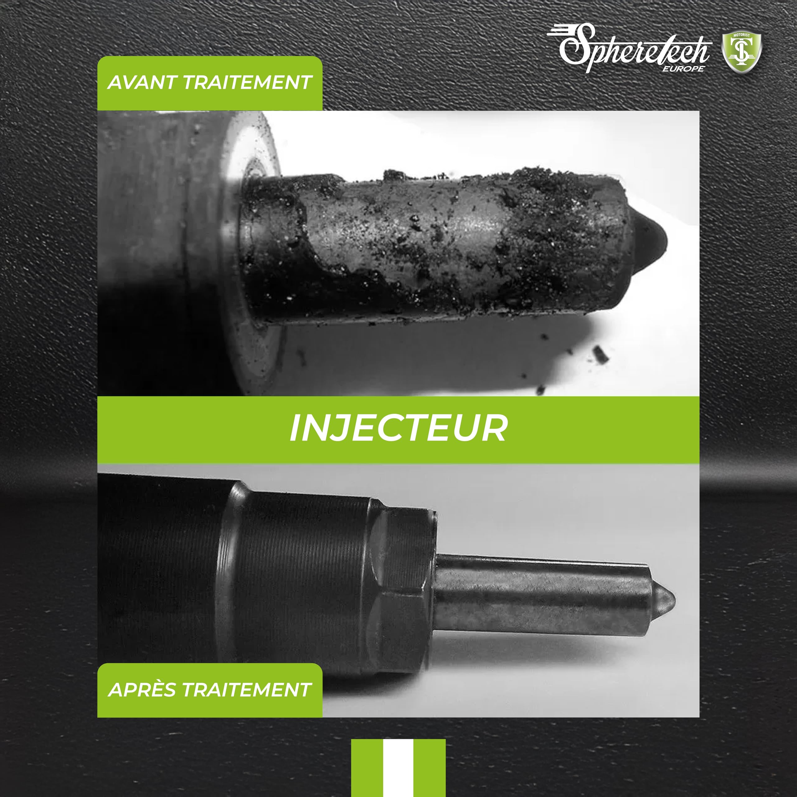 022804 Nettoyant Injecteurs Essence, Rétablit Les Débits et la Pulvérisation des Injecteurs, PREVENTIF, 375 ML, Additif Moteur