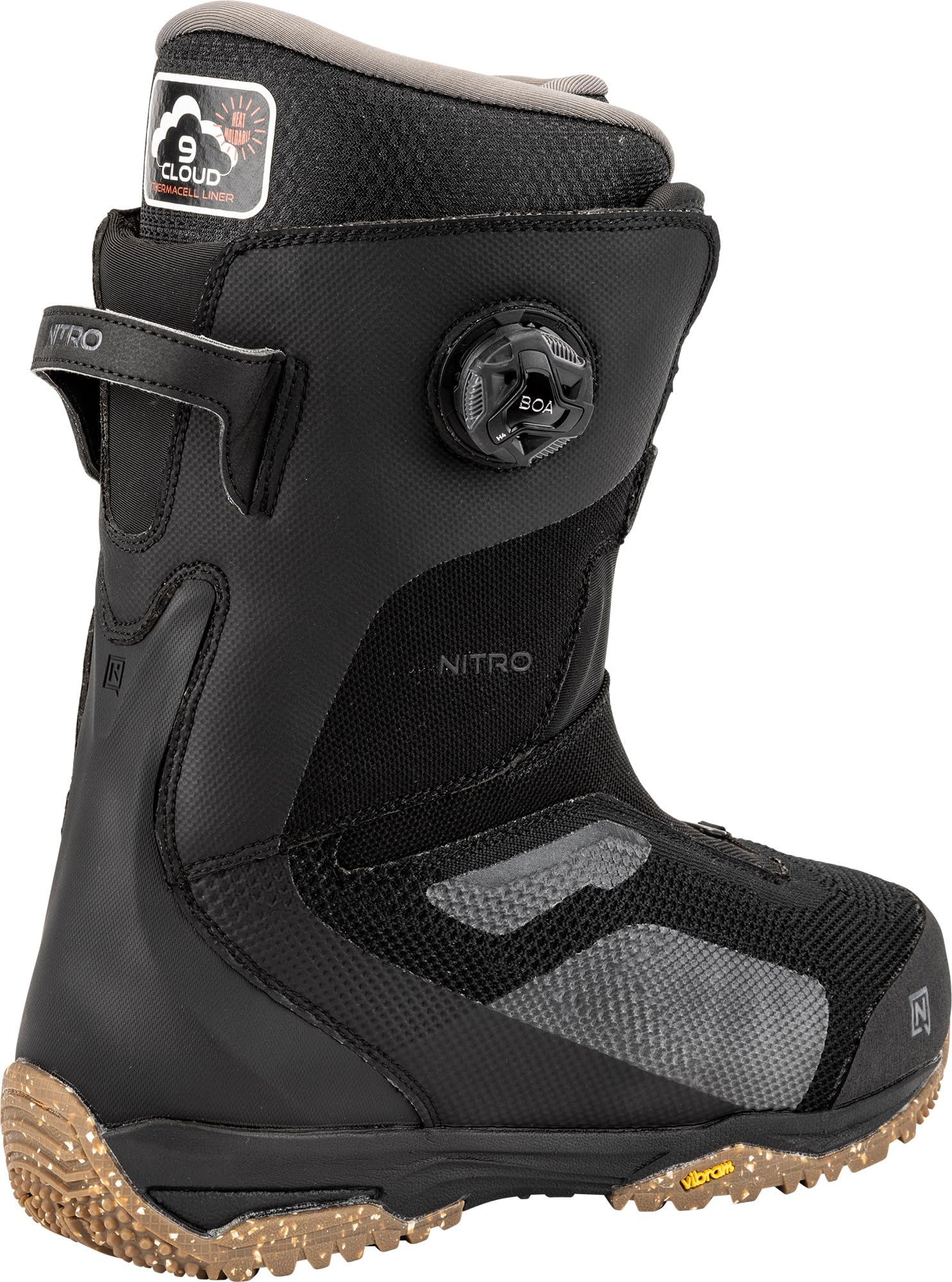Nitro Męskie Skylab BOA Snowboard, Black, MP 31.5 // EU 47 1/3 // US 13,5