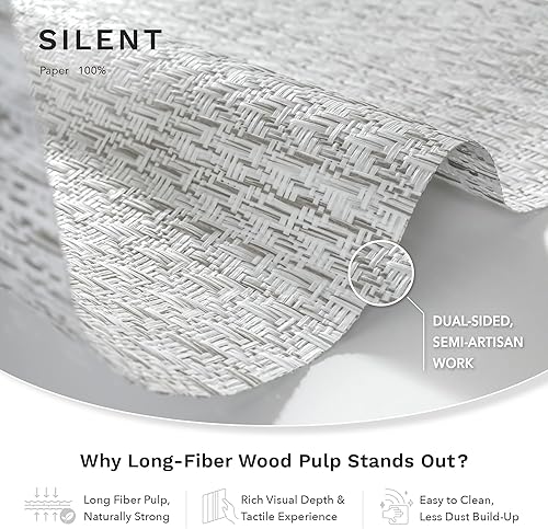 Miniatura 3 de GoDear Design Persianas de panel ajustable para puertas correderas de vidrio, divisores de habitación, puertas de armario, riel extensible de 45.8 a