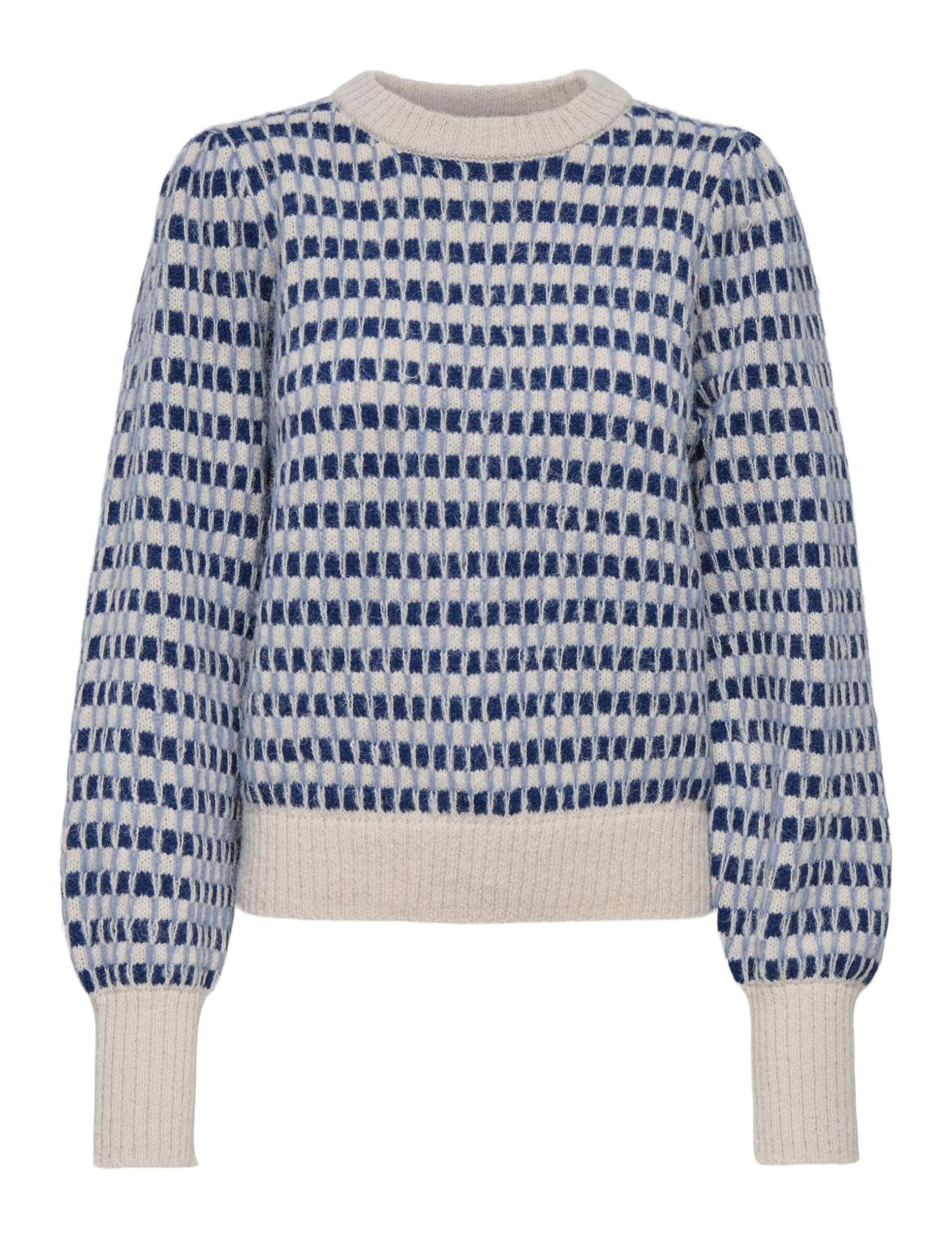 Jdy Women's Cement Jdysigrid Sigrid Life L/S On Puff Pull Knt Noos, Xxl