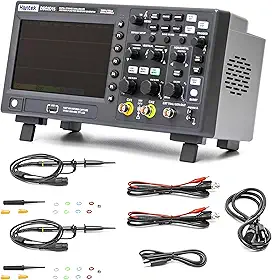 Hantek Osciloscópio 3 Em 1 Funções 150Mhz Banda Larga Oscilógrafo De Mesa Multímetro Digital Com Gerador De Forma De Onda Arbitrária De 25Mhz (2+1Ch/150Mhz/Dso2D15)
