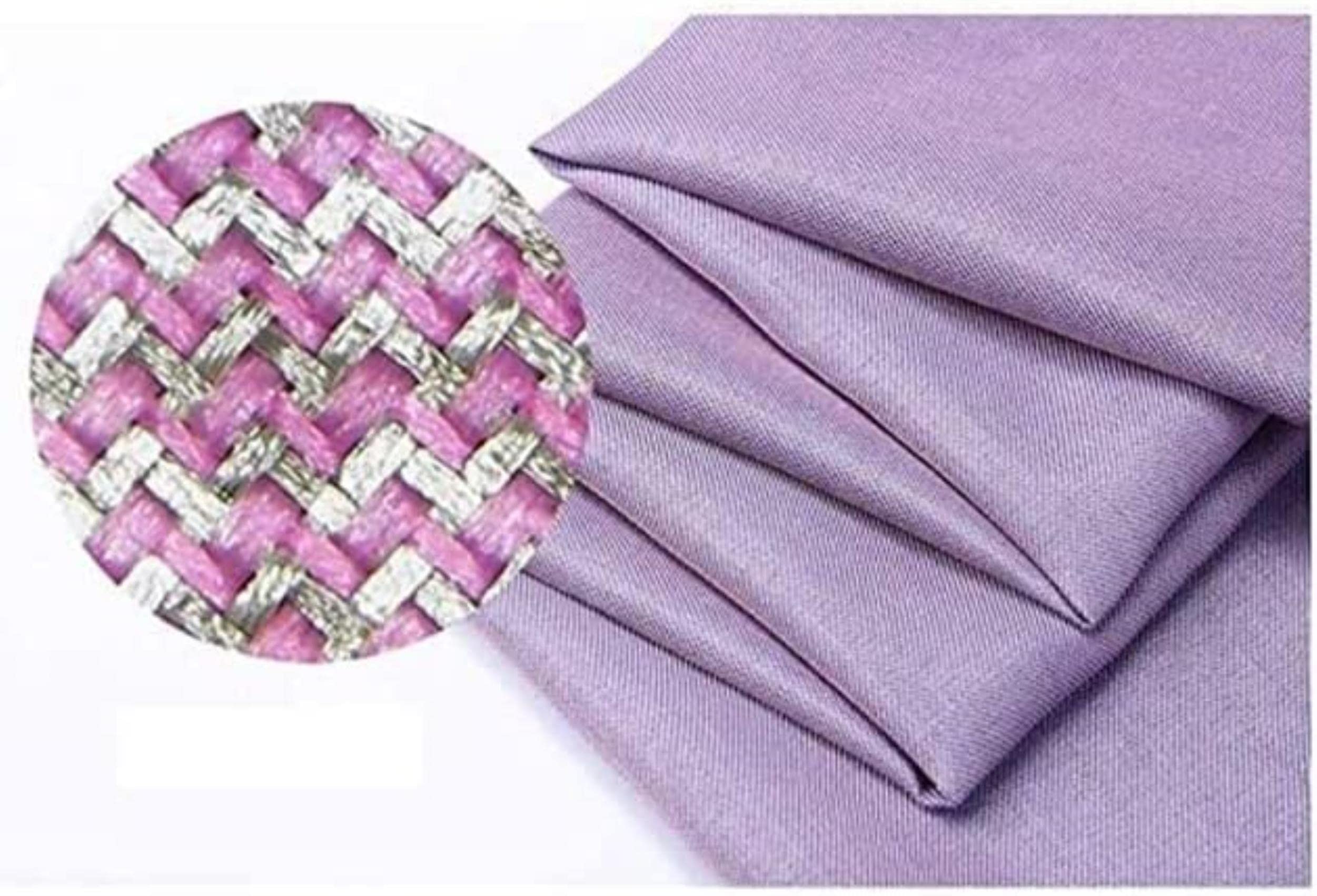 AMNOOL Tela Antiradiación EMF/RFID/emi/RF, Tela De Protección De Malla De Plata Nano - Ion para Ropa, Cortinas, Ropa De Maternidad, Equipaje, Tiendas De Campaña,Gris,1.5x5m/59inx16ft