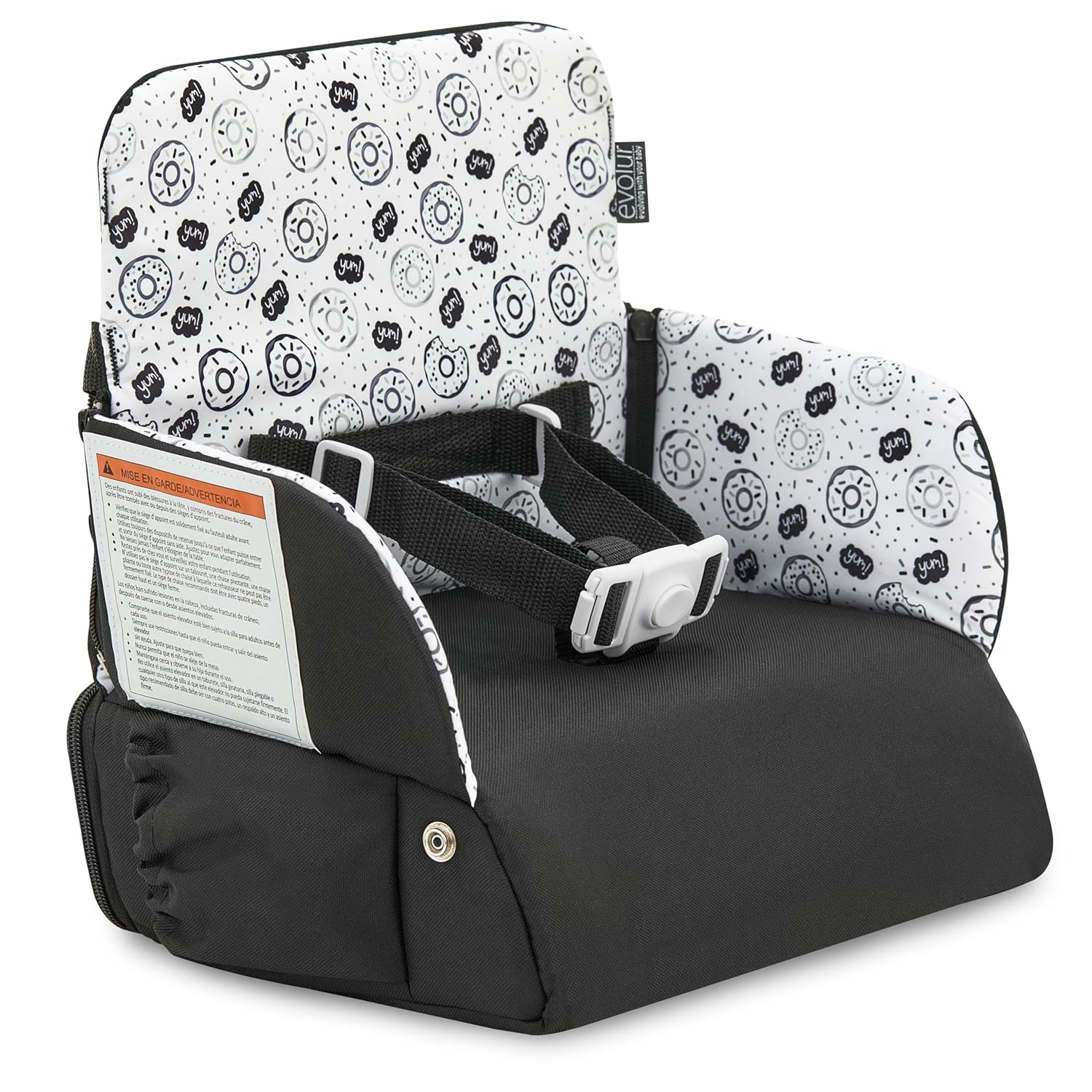 Evolur Snug Packsack 2-in-1 Portable Booster Seat and Travel Bag