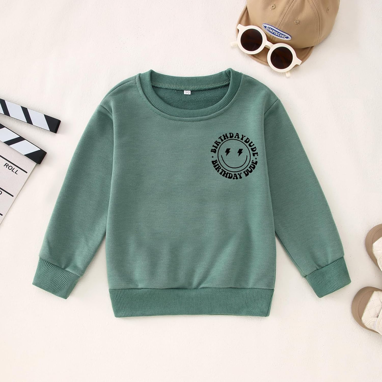 Birthday Boys Sweatshirt Birthday Dude Outfits Shirts Toddler Baby Boy 1th 2nd 3rd 4th 5th Bday Party Pullover Tops - Image 6