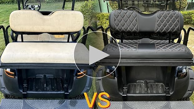 Amazon.com: NOKINS Golf Cart Rear Seat Cover, No Stapler